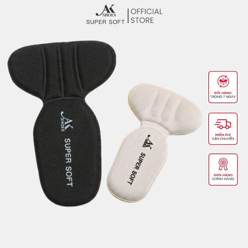 Miếng Lót Giày Đệm Gót Giảm Size Giày - Chống Rộng,Chống Rớt Gót Cao Cấp, Bảo Vệ Chân Khi Mang Giày