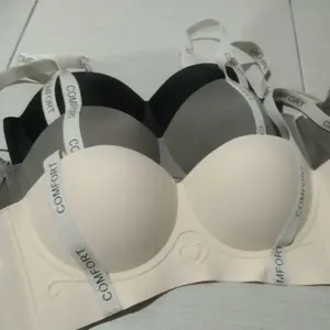 Yagoo - Bra Push Up Busa Tipis Tanpa Kawat Bra Seamless Wanita Korea Fashion Brelette Bra13