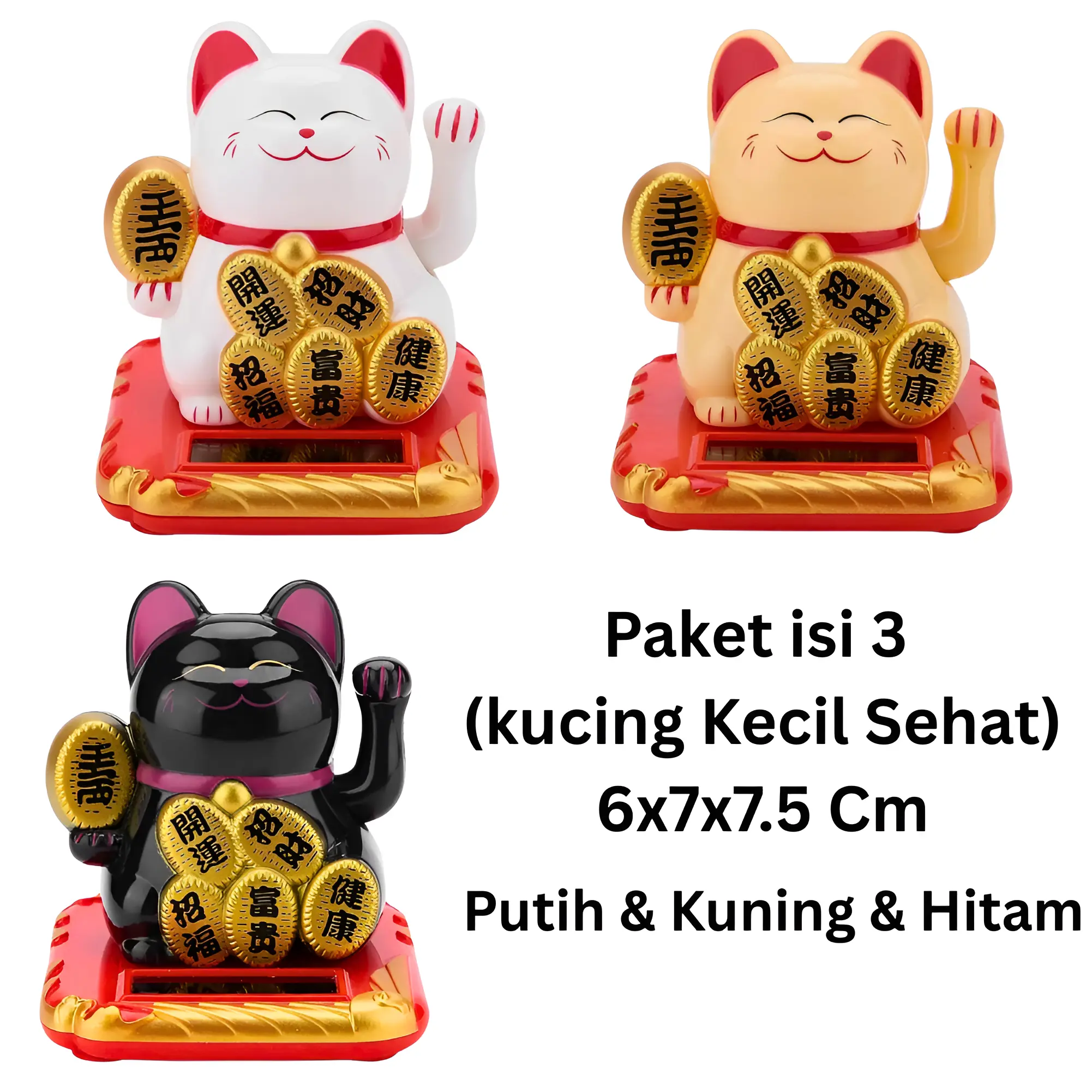 Paket isi 3 Rejeki sehat (7.5 Cm)