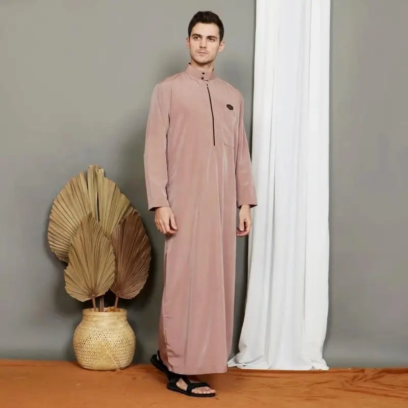 Jubah pria dewasa model polos - gamis pria dewasa terlaris - koko cowok model terbaru 4