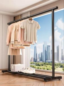 Single Pole Clothes Hanging Rack Rak Baju Murah Rak Pengering Pakaian Fungsi Ganda Memudahkan Penggantungan Dan Pengeringan Pakaian ampai  baju  besi laundry  rack  stand Supplies rak  kain cloth  rack rak  pengering  pakaian ampaian  baju  gantung  bertu