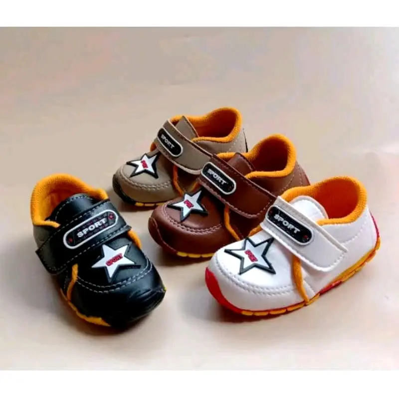 sepatu anak cwo prewalker anti slip Bayi Kaki