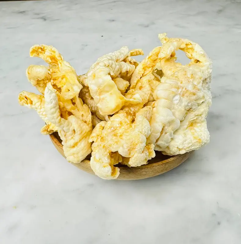 KERIPIK CEKER TANPA TULANG DAN USUS TANPA TEPUNG / PREMIUM QUALITY / NETTO 50GR DAN 100GR 1