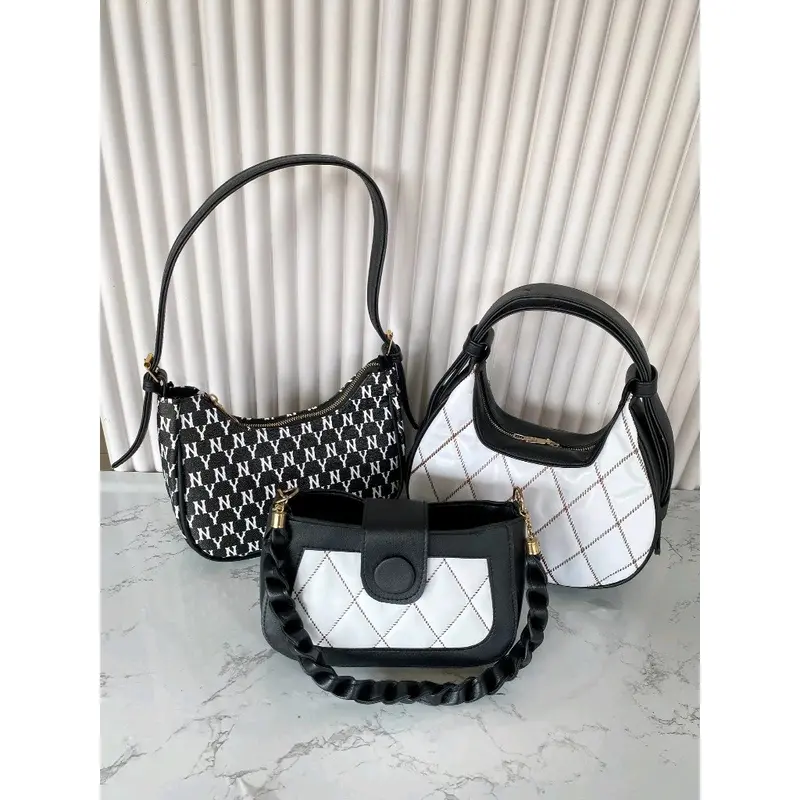 PAKET HEMAT DAPAT 3 TAS SELEMPANG DAN TAS BAHU (CLARISA BULAN TARTAN DAN HANA) 5
