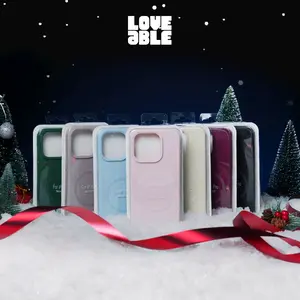 LOVEABLE Sillicone Magnetic Premium Case - Softcase/Cashing HP For iP 12 13 14 15 16 17 PRO AIR PROMAX Casing Handphone