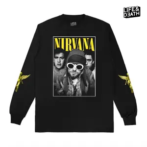 NIRVANA TSHIRT | Come As You Are | Lengan Panjang | Lengan Pendek | Cotton Combed 24s | Desain Gaya Distinctive
