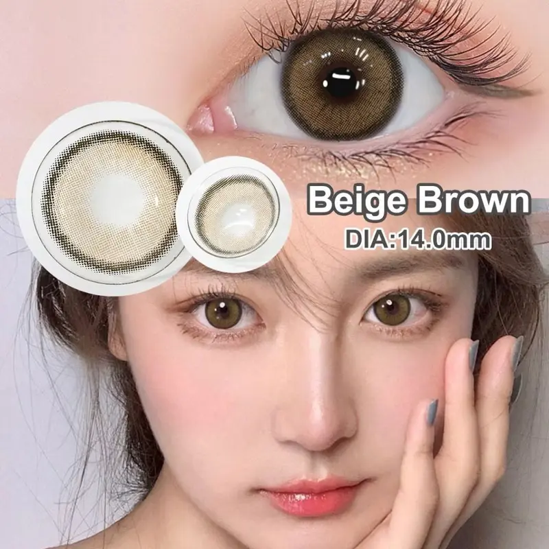 Soflen Magister Candy Brown, Allure Gray, Beige Brown, Charcoal Gray, Nude Brown Softlens 3