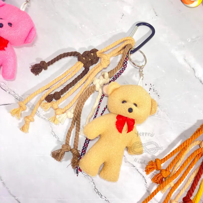 Bag Charm Boneka Keychain Gantungan Kunci Aksesoris Tas 4