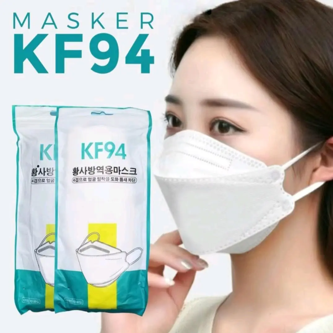 Masker KF94 10 Pcs 4Ply Korea - Perlindungan Tinggi