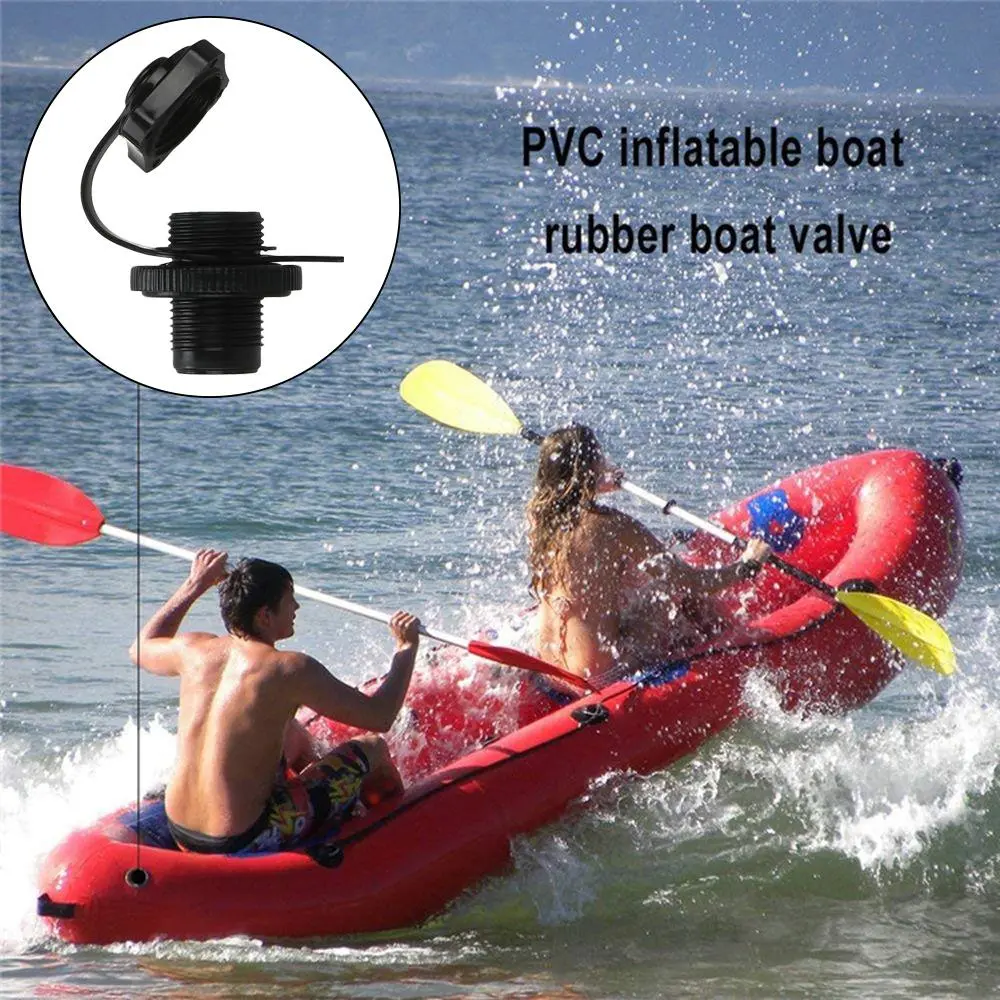 1/2pcs SUP Board Kayak Raft Airbed Inflatable Boat Inflatable Pump Adapter Air Valve Mattress Valves Nozzle Caps