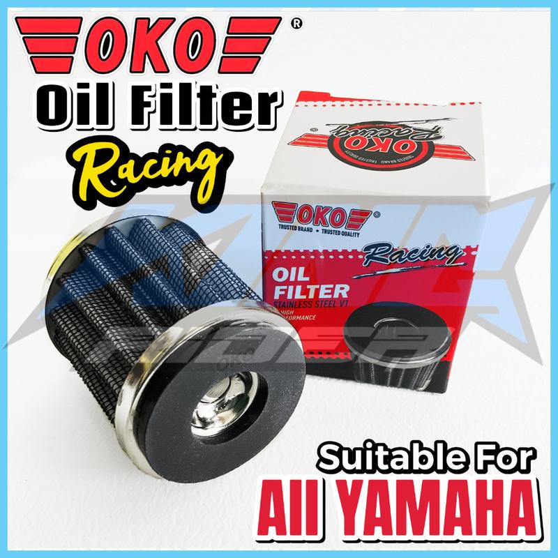 Oil Filter Penapis Minyak Hitam OKO Racing Yamaha LC135 Y15Z - TikTok ...