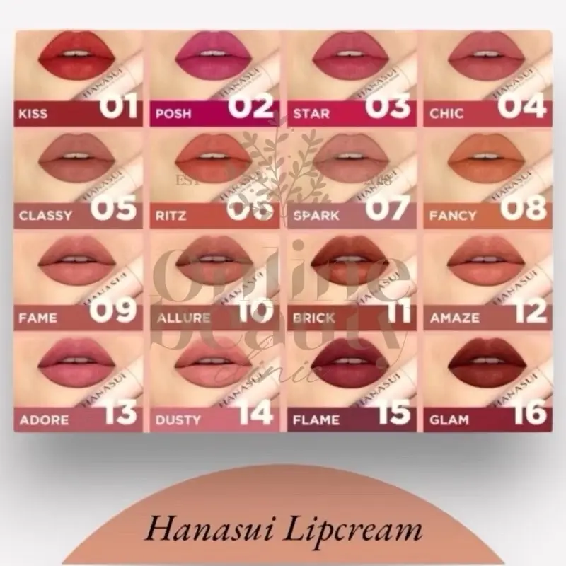 HANASUI MATTEDORABLE LIP CREAM