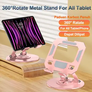 Tablet Stand Holder Aluminum alloy 360° Rotate for IPad Soporte Tablet Phone iPad Pro 12.9/pro 11 /gen 7/gen8/gen'9 /10.2