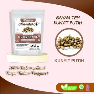 Racikan Nusantara Teh Kunyit Putih 100% Herbal isi 30 Tea Bag Bahan Alami Tanpa Pengawet Natural Product