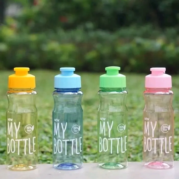 B ( B42 ) MY BOTTLE TUTUP KLIK FULL COLOR / BOTOL MINUM / KWALITAS TERBAIK