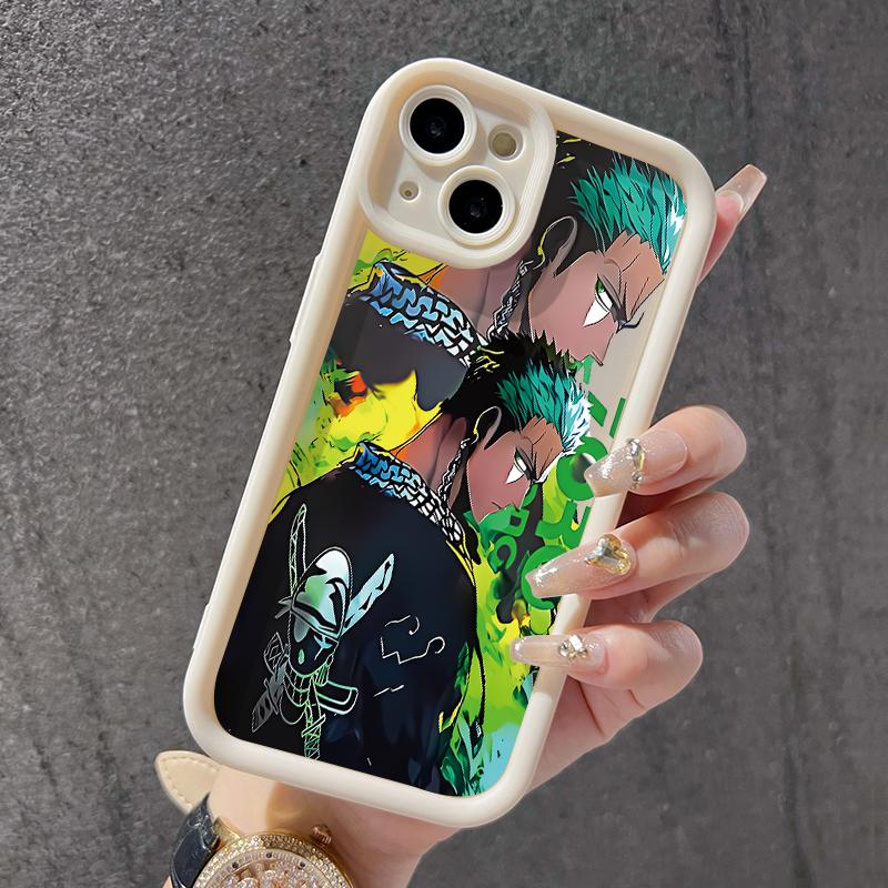 Casing Hp Untuk OPPO A5 2020 OPPO A9 2020 Case HP pola Luffy Roronoa Zoro Cesing Casing sederhana Kesing Silikon lunak Kasing baru Softcase 4