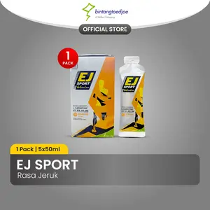 EJ Sport Sachet Orange Pack (5 sachet) - Suplemen Asupan Olahraga