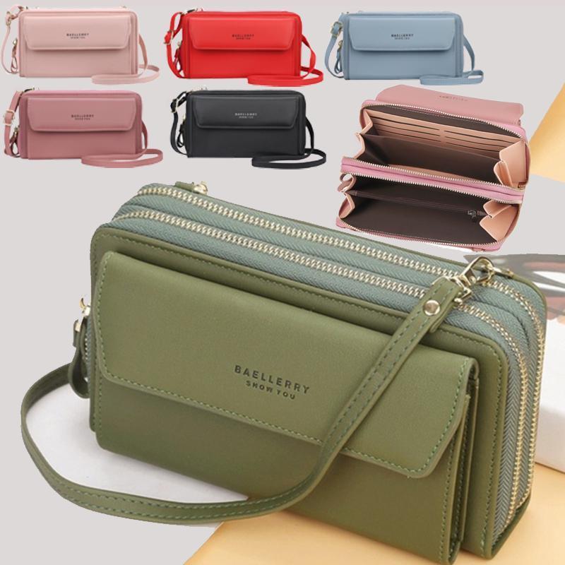 Dompet berkapasiti besar dengan zip untuk wanita, beg silang - TikTok ...