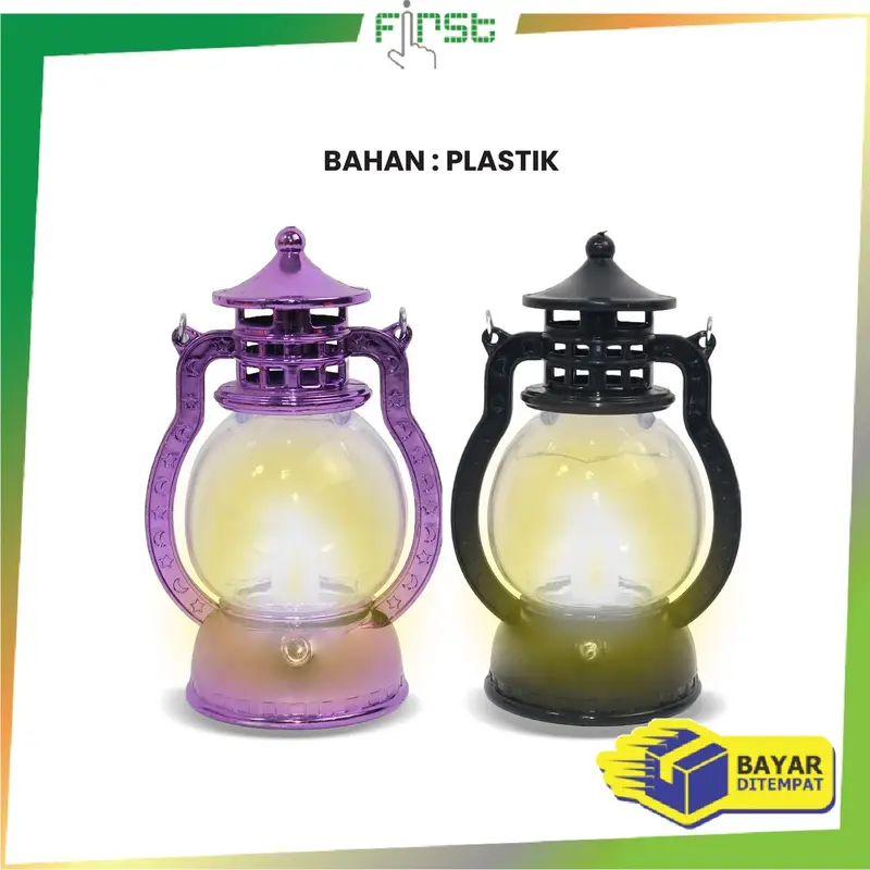 [COD] FH C1046 Lentera Lampu LED Dekorasi Minimalis Kekinian 2