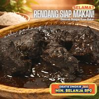 Gambar Rendang Hitam 1Kg Asli Padang Tanpa MSG & Tanpa Bahan Pengawet Daging dari RENDANG SELAMAT PADANG Kota Padang 1 Tokopedia