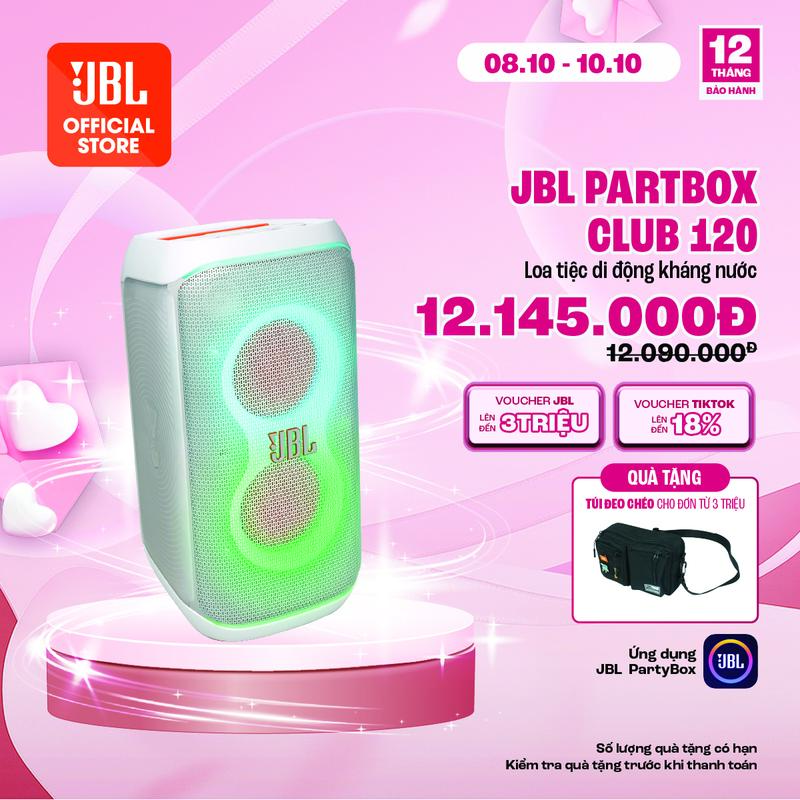 Loa Bluetooth di động JBL PARTYBOX CLUB 120 - Hàng Chính Hãng