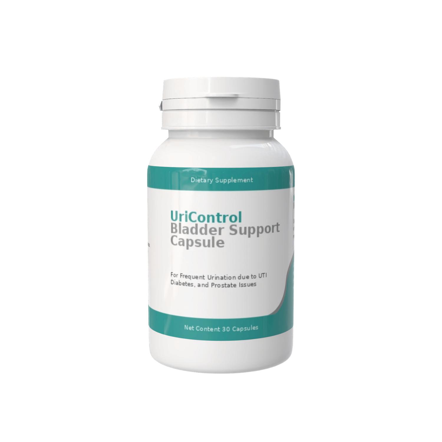 Uri Control Bladder Support Capsule| FDA Approved | Anti-UTI| Diabetes ...