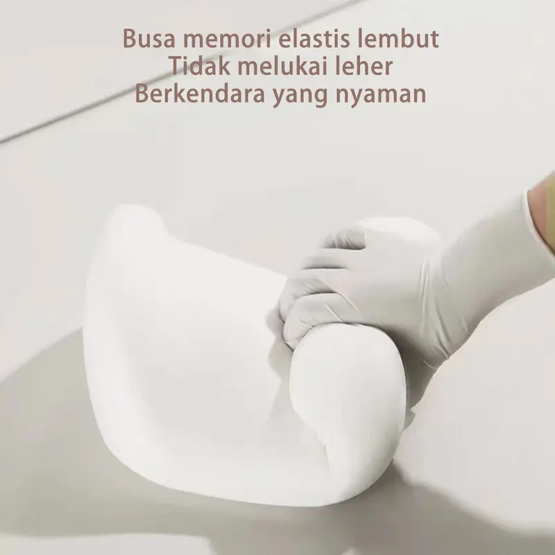 【COD】NIRACL Car Bantal Berkendara Mobil Set Penopang Leher dan Pinggang Hitam Bantal Leher Busa Memori Bantal Lumbar 6