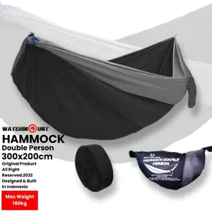 Hammock 2 orang Watermount jumbo 300x200cm max beban 200kg ORIGINAL