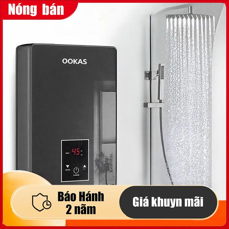 Máy nước nóng tiếp tức thì vòi hoa sen điện LCD màn hình cảm ứng 6500W Máy nước…