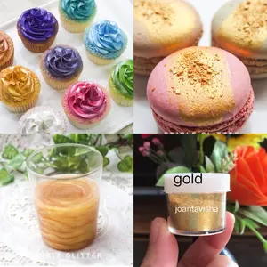Luster dust edible gliter serbuk hias cake Food Baking Kue Hiasan