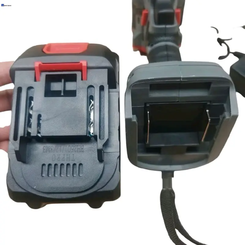 Pin 10 - 15 cell KAMPRO Pin Xám _ CHÂN PIN M21 _ vỏ pin ABS -  Bảng mạch to chống ngắt tải _chuyên cho máy rút lõi _ bulong 3