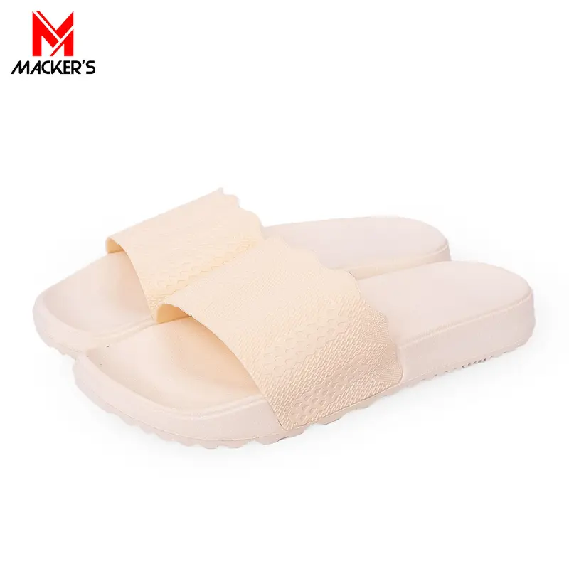 [MACKER'S] 2321 Sandal Wanita Anti Slip Sandal Slop Wanita Ringan Empuk Bahan Karet gelombang 1
