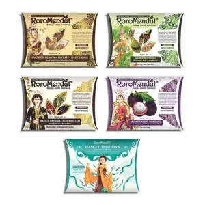 RORO MENDUT Masker Herbal Organik BPOM | Masker Pencerah Anti Kusam Masker Jerawat Acne Prone Skin Masker Pengencang