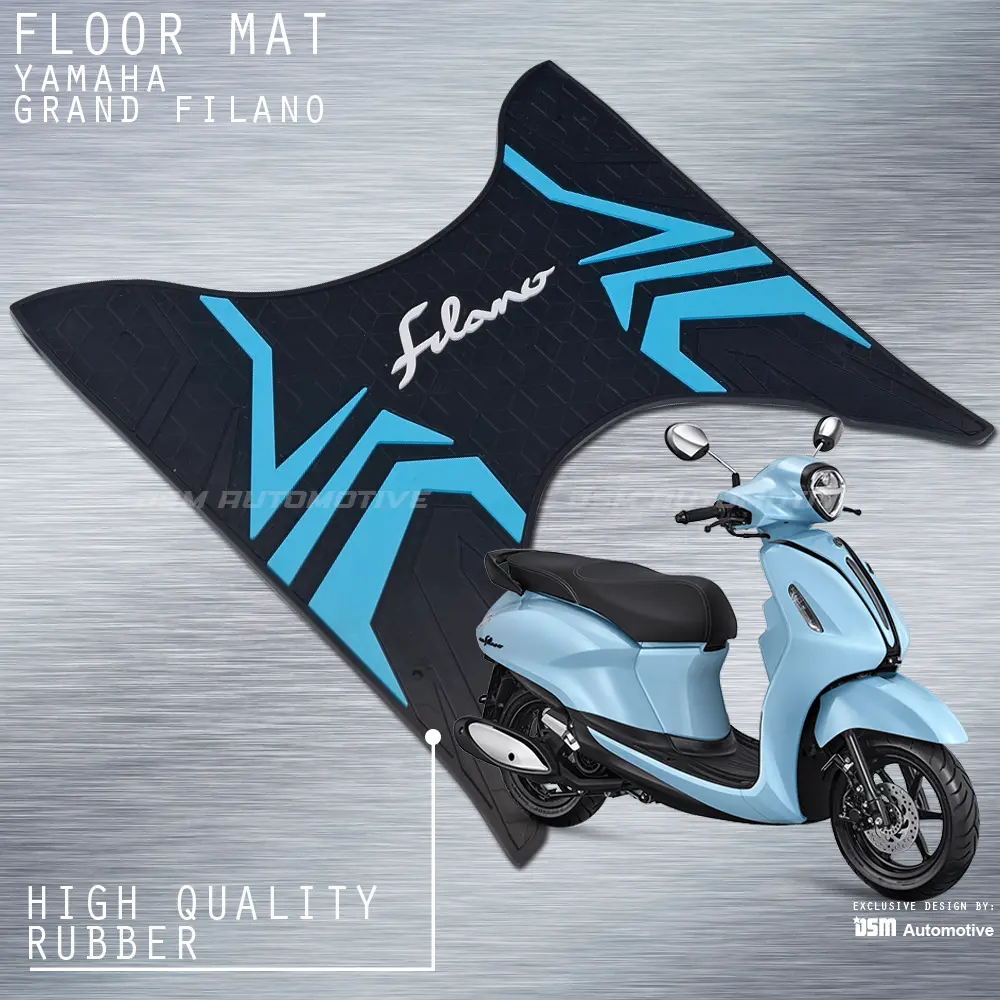 Karpet Motor Yamaha Filano / Karpet Dek Karet Premium Quality Rubber