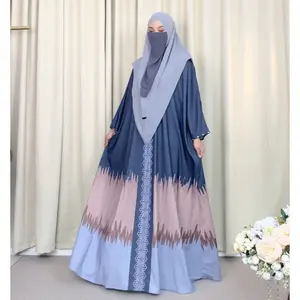 Maryamzali_ Selina Kaftan (Abaya Saja) Abaya Lengan Panjang Lebaran  desain original maryamzali abaya premium bahan jatuh dan nyaman
