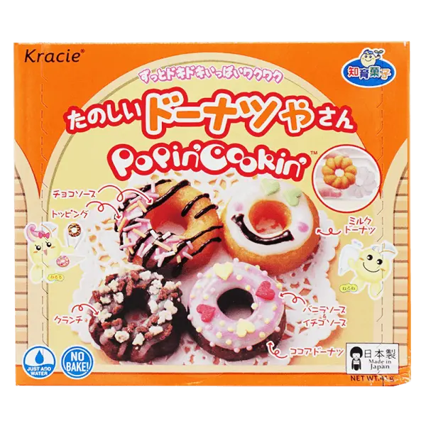 Kẹo sáng tạo Popin' Cookin' Kracie ăn được đến từ Nhật Bản - Làm Sushi, Cơm Bento, Ramen, Bánh rán, Donut 2
