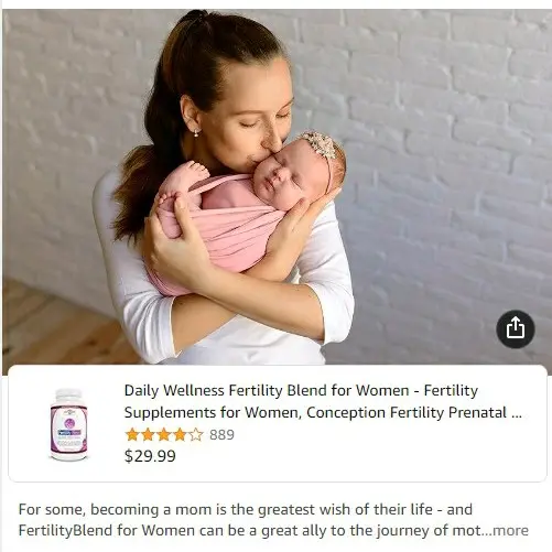 Fertility Blend Suplemen Kesuburan Promil Program Hamil Pria Wanita Herbal Suami Istri Alami 5