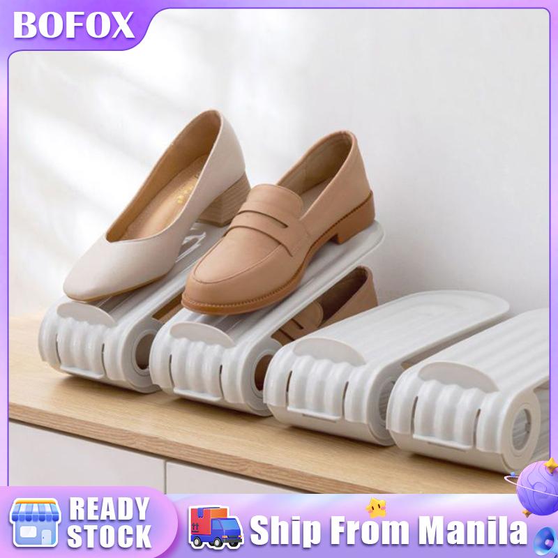 Adjustable Shoe Rack Holder Double layer Cabinet Storage Organizer ...
