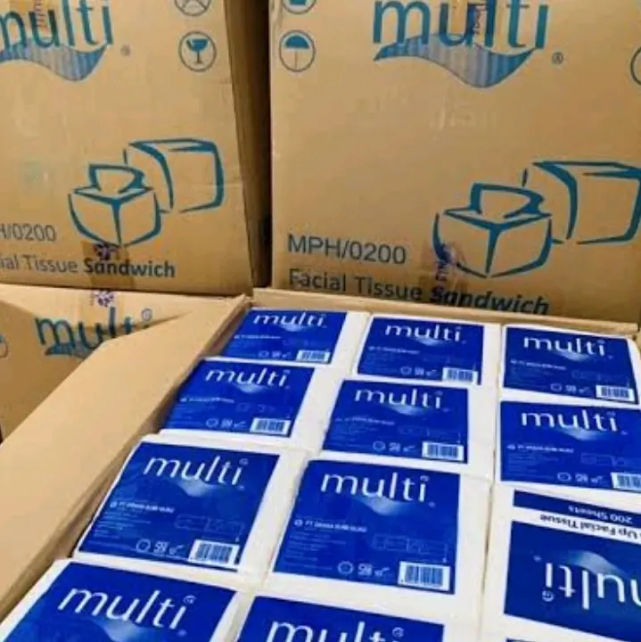 (3 SLOP isi 12 pcs) Tissue MULTI Pop Up 200s 4