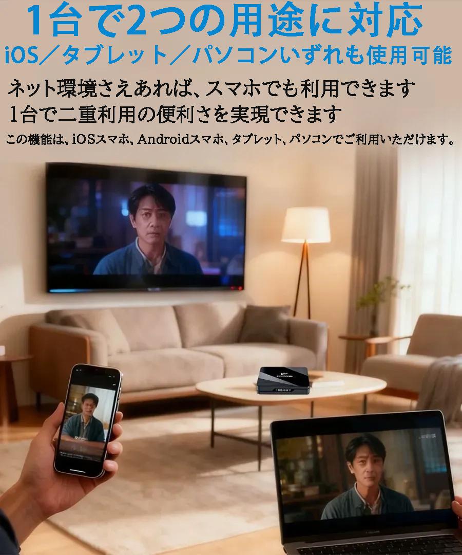 Dream TV 12 最新世代TVボックス｜8K対応・AI画質強化・Wi-Fi 6
