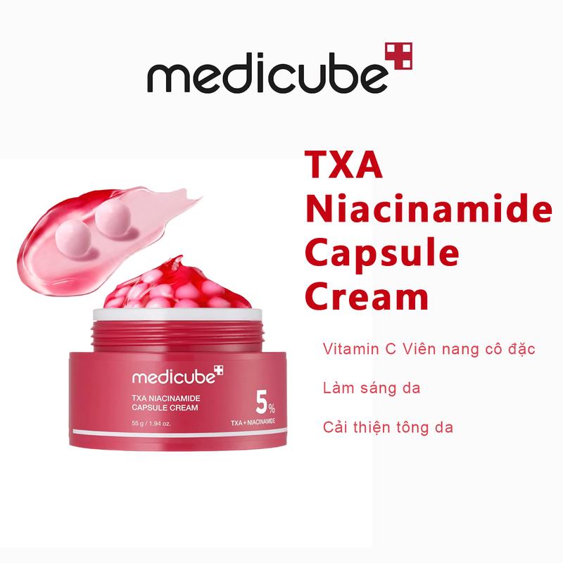 Kem dưỡng dạng viên nang Medicube Txa + 5% Niacinamide - 55G