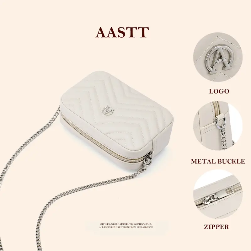AASTT Tas Wanita Kulit shoulder bag Tas Selempang Wanita Korea Tas Kekinian Wanita Tas Wanita Selempang Women Tas Wanita Bentuk Bantal Fashion Women Bag Ter Best Seller 3