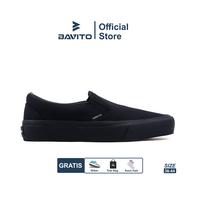 Gambar Bavito 36-44 Comrade Fullblack - Sepatu Slip On Slop Casual Sneaker Pria Wanita - 36 dari Bavito Footwear Kab. Tangerang 1 Tokopedia