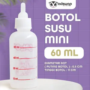 Botol Susu Mini SG Joey Hewan Kecil 60 Ml