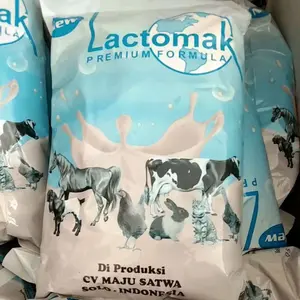 paket 2 susu lactomak 1kg. susu pengganti induk an sapi,kambing,dan hewan ternak