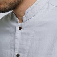 Gambar M Gee Baju Muslim Koko Pria Lengan Pendek Mgee AZKA C078 Light Grey - S dari everywearmgee Kab. Bandung 4 Tokopedia