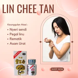 Herbal Rematik Lin Chee Tan Herbal Nyeri Sendi, Nyeri Otot Pegal Linu