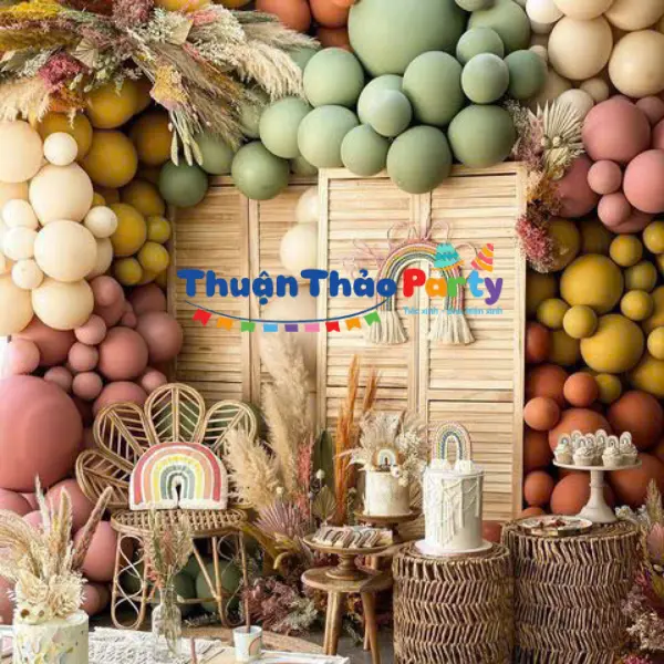 Bong bóng tròn 10 inch Tông Xuân trang trí tiệc, sinh nhật