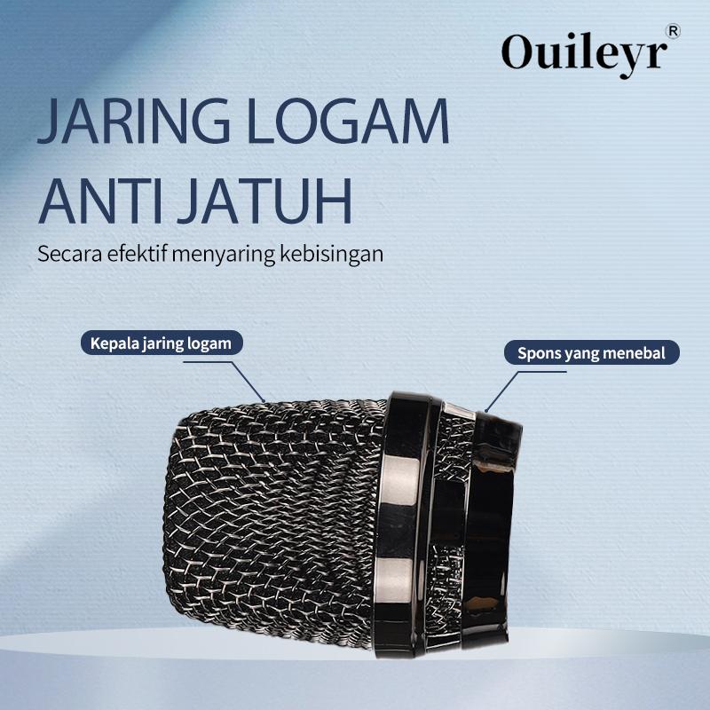 Mikrofon Karaoke Wireless Mikrofon Profesional Mikrofon Handheld UHF Mic Wireless Karaoke，advance mic karaoke receiver microphone