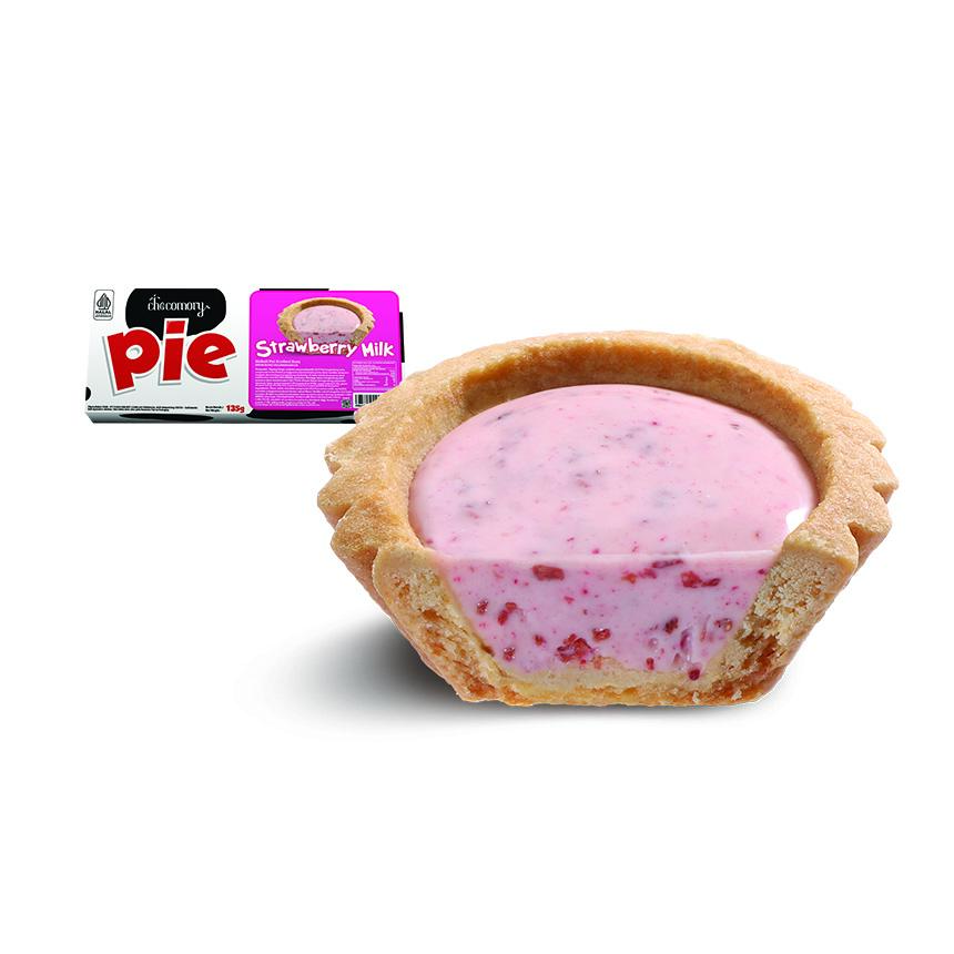 Chocomory Strawberry Milk Pie isi 5 135g
